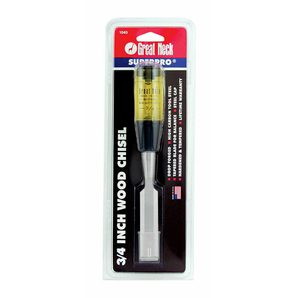 Great Neck Chisels 3/4 in. G/N Professional 9105C
